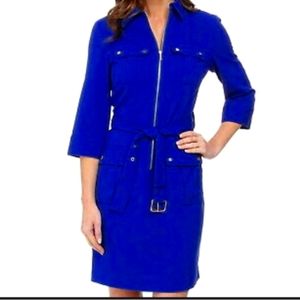 Michael Kors Roll Sleeve Utility Dress